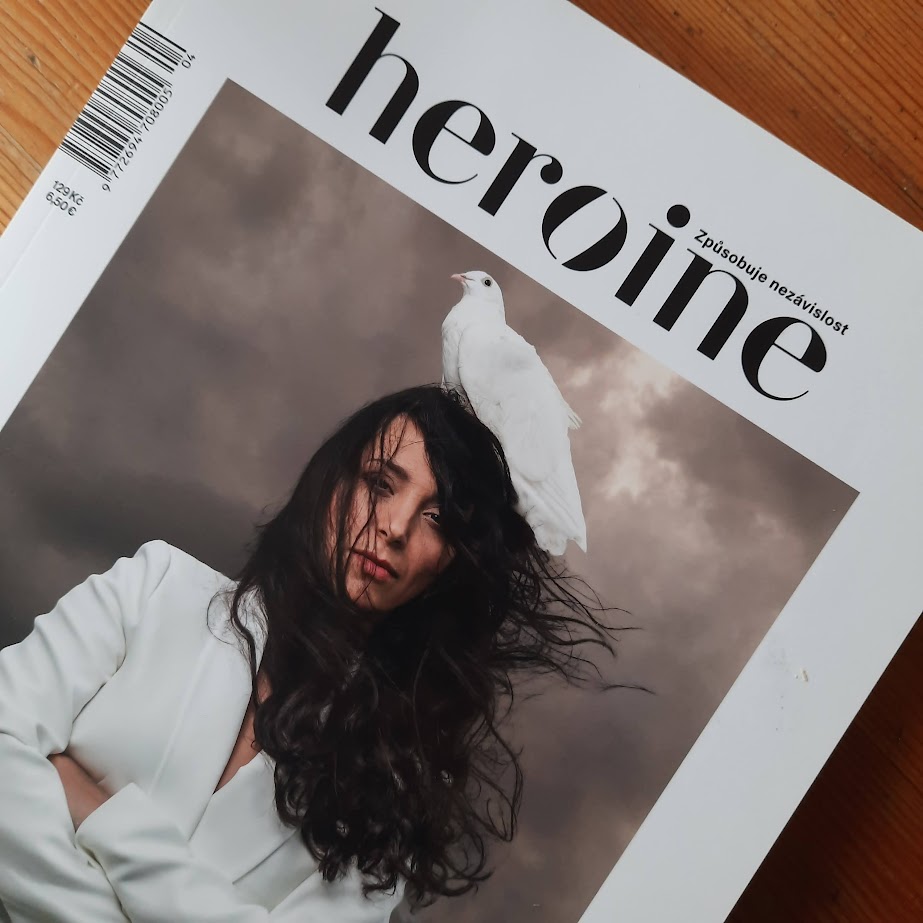 V dětské příloze časopisu Heroine