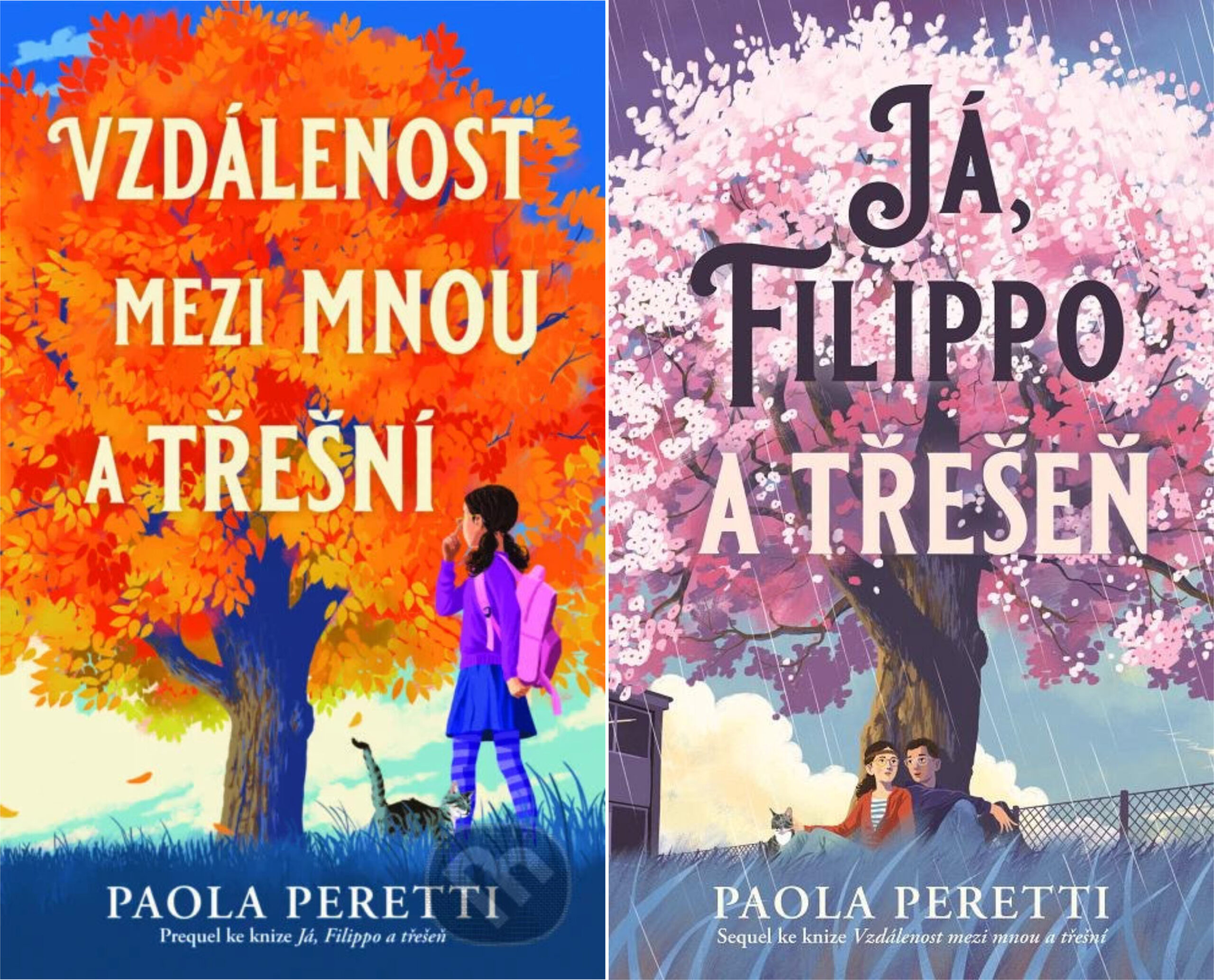 Paola Peretti: Vzdálenost mezi mnou a třešní a Já, Filippo a třešeň
